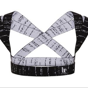 NEW BackEmbrace Black Patterned Posture Corrector